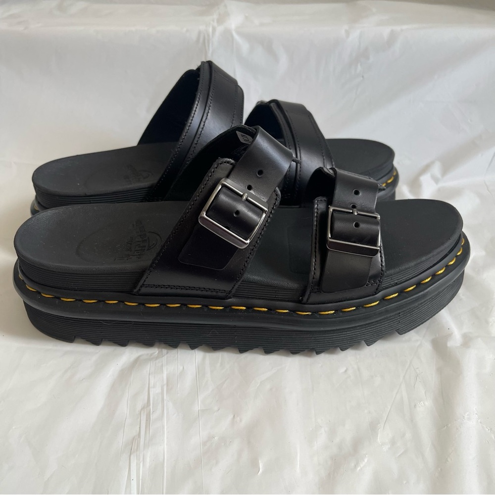 Dr. Martens Myles Slide Sandal - Black - Picture 8 of 10